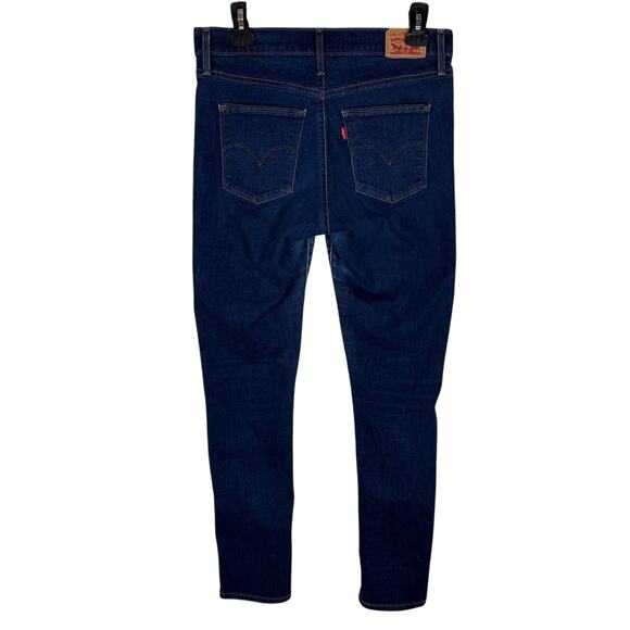 Levi's Jeans Women 30 Blue Denim 5-Pockets Mid-Rise Slimming Skinny Leg Classic - Picture 2 of 16